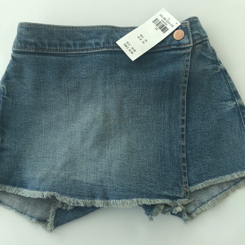 ABERCROMBIE KIDS JEAN SKORT